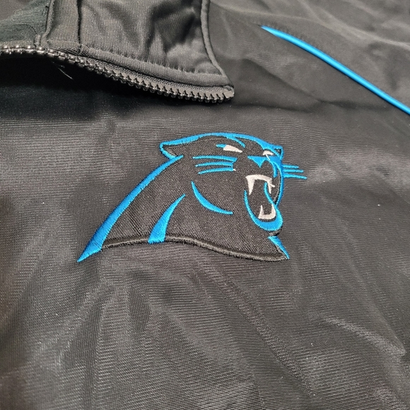 Sold! NFL Official Carolina Panther Track Jacket Full Zip Mens 5XL Big and Tall - Picture 2 of 11